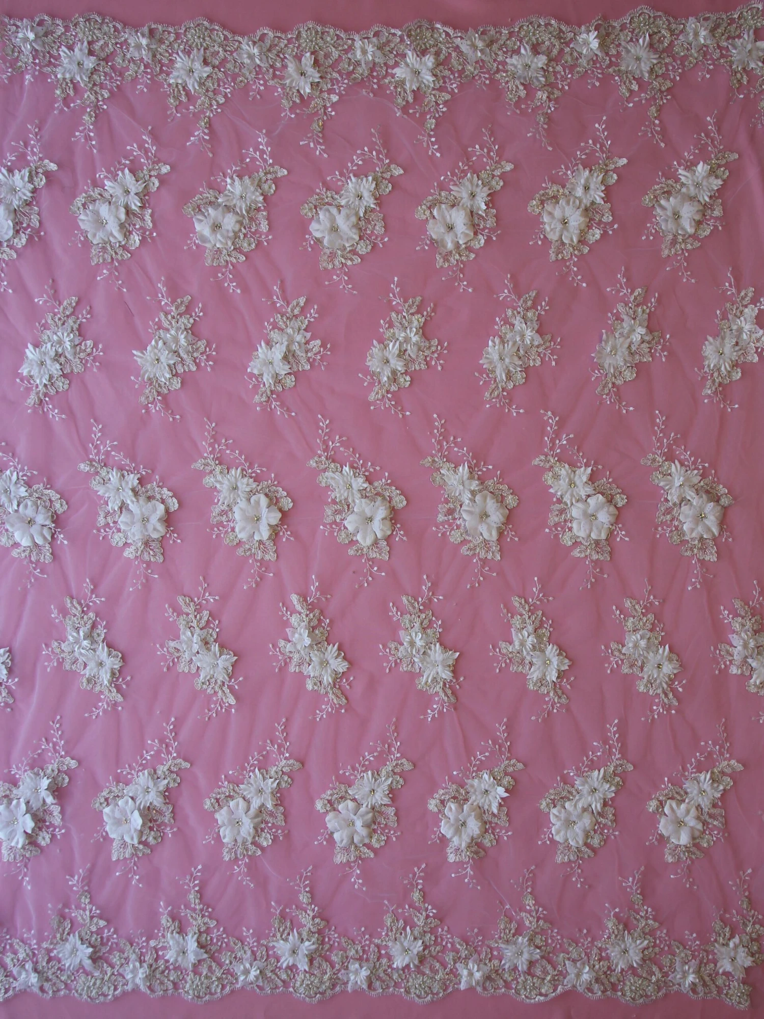 White Flower Lace - Naomi 9 White Flower Lace - Naomi - Image 9