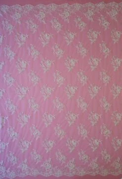 White Beaded Lace - Chloe -Bridal Fabric Shop white beaded lace chloe full width