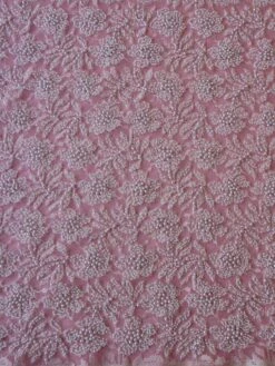 White Beaded Lace - Lucille -Bridal Fabric Shop white beaded lace lucille