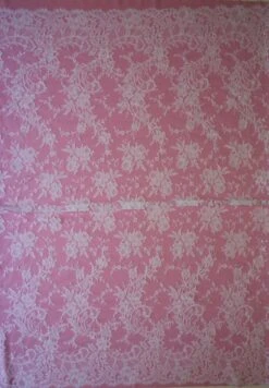 White Chantilly Lace - Dasha 13 White Chantilly Lace - Dasha -Bridal Fabric Shop white chantilly lace dasha full width