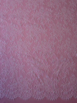 White Chantilly Lace - Francesca -Bridal Fabric Shop white chantilly lace francesca