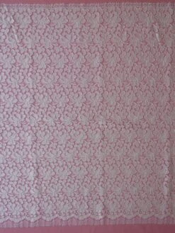 White Corded Chantilly Lace - Francine -Bridal Fabric Shop white corded chantilly lace francine full width