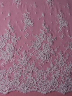 White Corded Lace - Eloise 11 White Corded Lace - Eloise -Bridal Fabric Shop white corded lace eloise