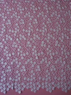 White Guipure Lace - Ebba -Bridal Fabric Shop white guipure lace ebba