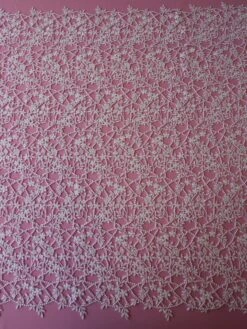 White Guipure Lace - Guinevere -Bridal Fabric Shop white guipure lace guinevere full width